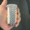 White Arabic Numerals AP Watch
