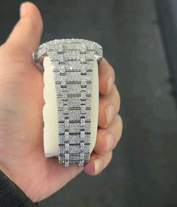 White Arabic Numerals AP Watch