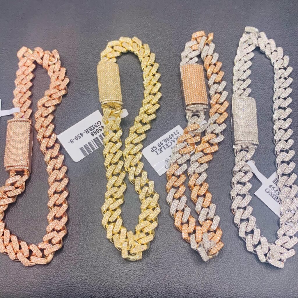 10k gold solid bussdown Link cuban