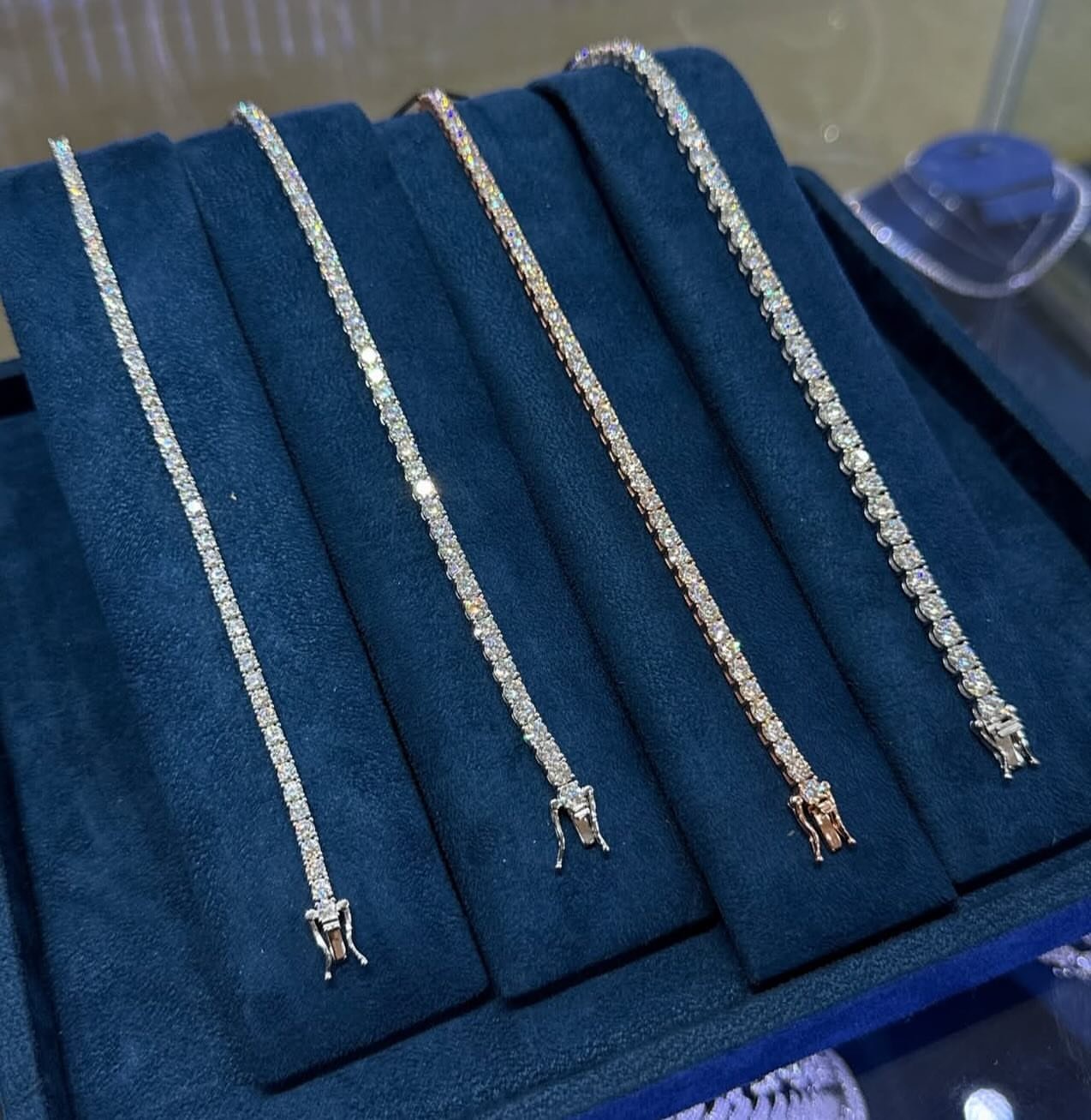 925 tennis bracelets 4mm