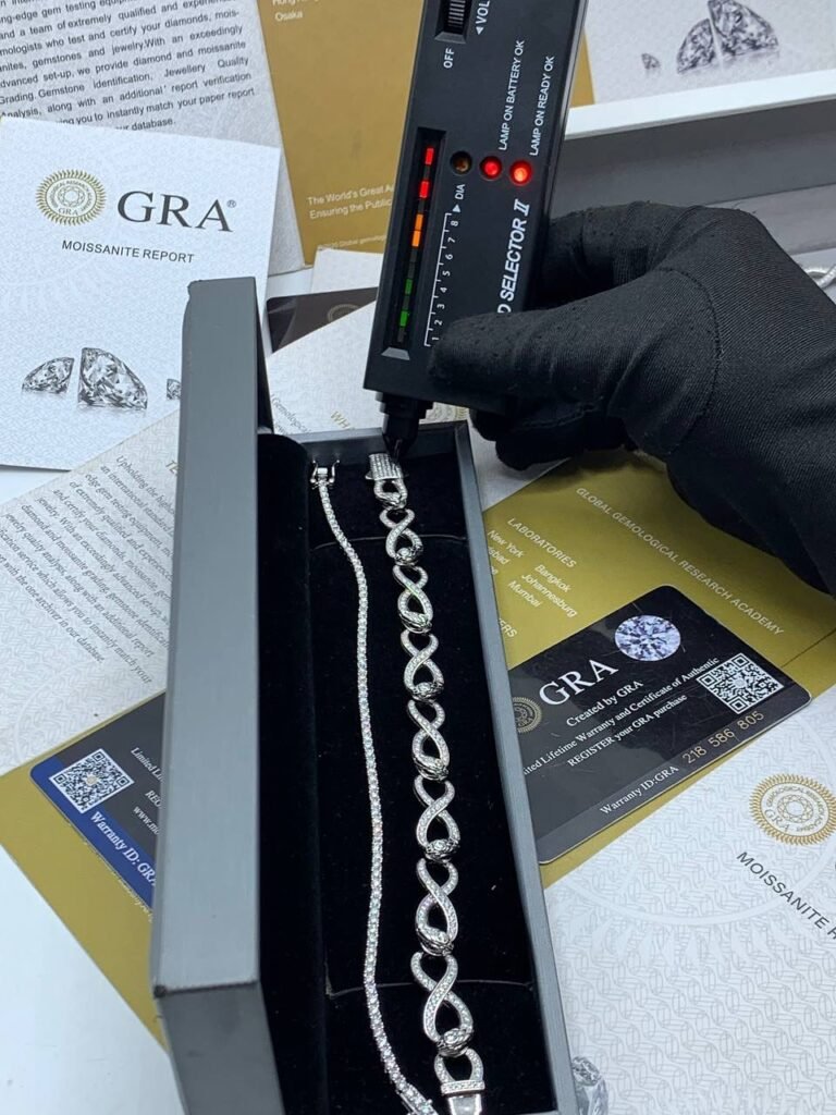 Diamond Infinity and Tennis bracelets