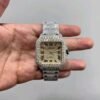 Two Tone Yellow Gold Face Cartier