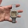 Two Tone Yellow Gold Face Cartier