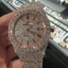 Bust Down Rose Gold AP Watch