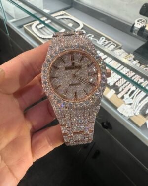 Bust Down Rose Gold AP Watch