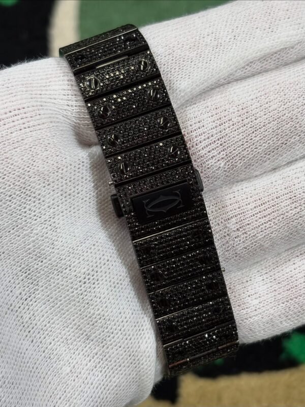 Black Diamond Cartier Santos