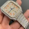 TwoTone Cartier Santos XL Bezel BustDown
