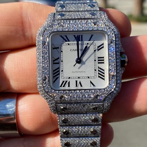 White Face Cartier Watch