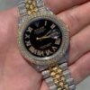 Two tone Datejust Rolex Watch