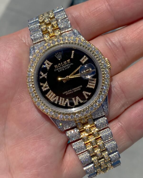 Two tone Datejust Rolex Watch