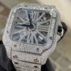 Bustdown Skeleton Cartier Watch