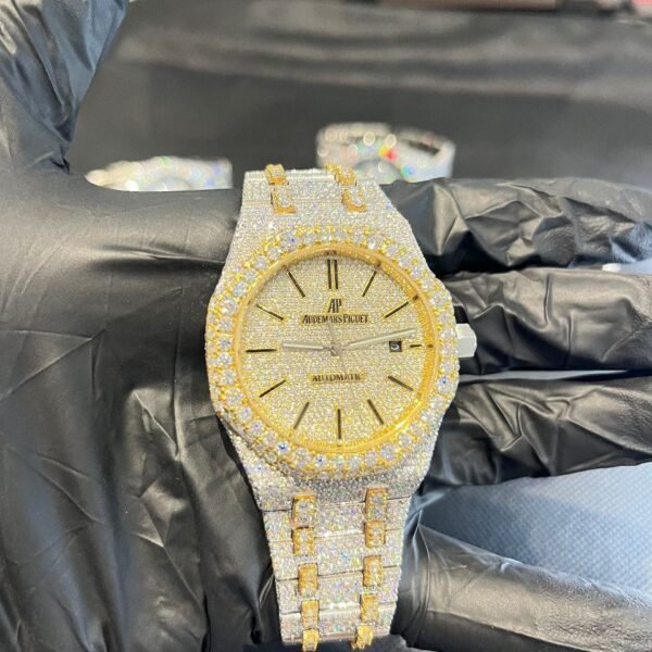 Buy Fully Bust Down AP & Cuban Link Bracelet Set for sale online