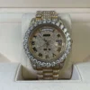 Buy 41mm Iced Out Yellow Gold Rolex Day-Date II 18k - Luxury Watch for Sale