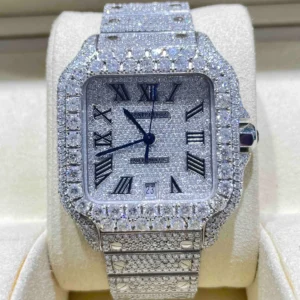 Buy Cartier Santos XL Avalanche Bust Down Stainless Steel VVS for sale online