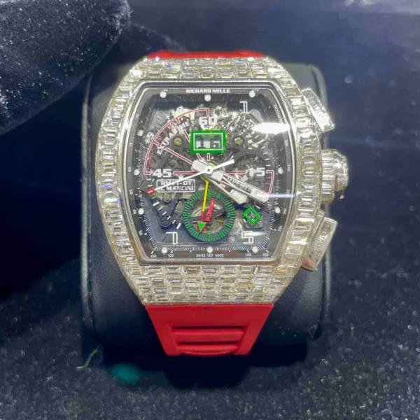 Buy Richard Mille RM 11 Bezel Bust Down | Luxury Diamond Watch for Sale Online