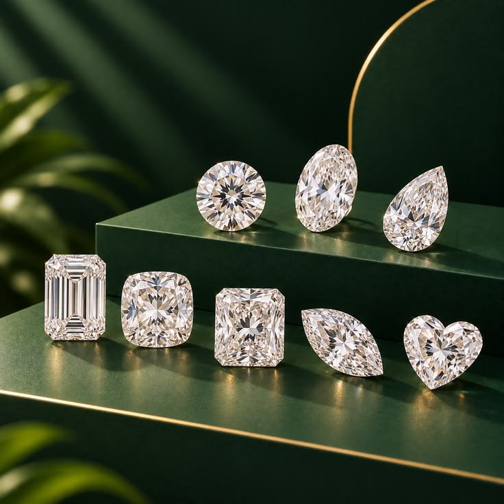 best diamond shapes for jewelry