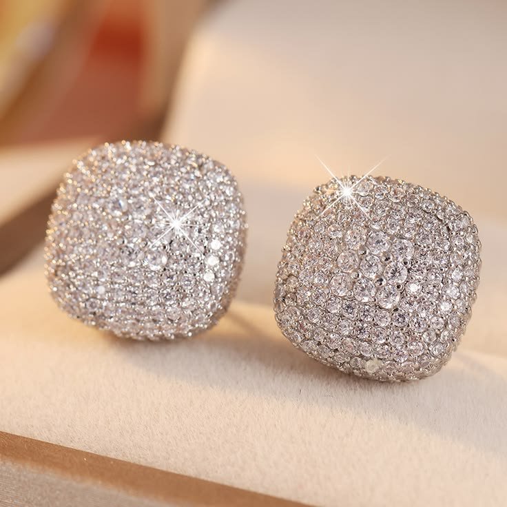 diamond stud earrings