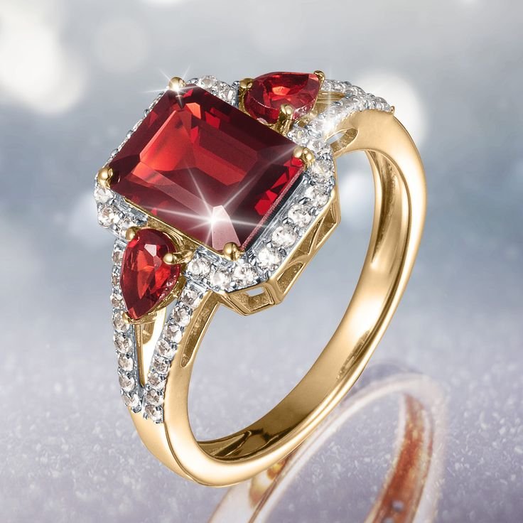 garnet rings