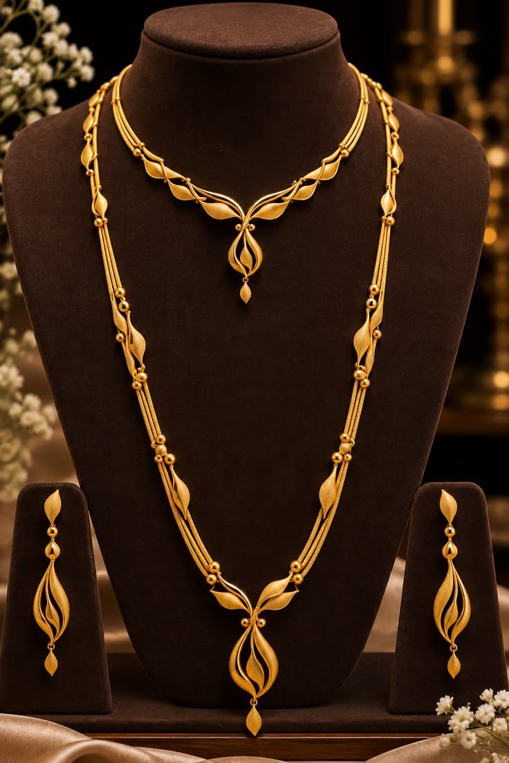 Gold Necklace: How to Choose the Right Style 2 gold necklace