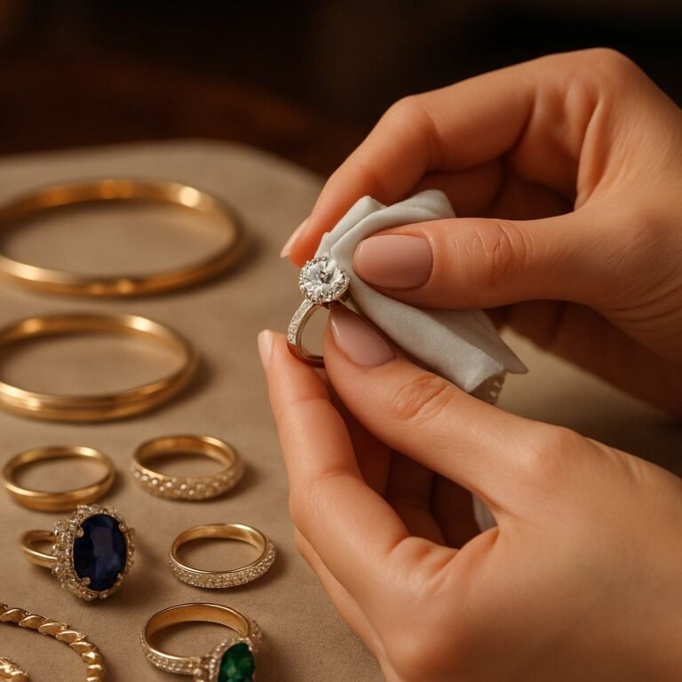 How to Clean Gold Jewelry Without Damaging It 2 how to clean gold jewelry